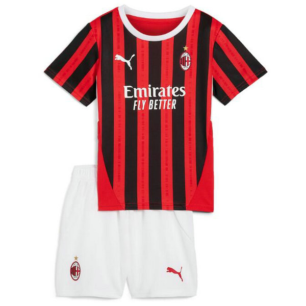 Camiseta AC Milan Ninos Primera Equipacion 2024-2025