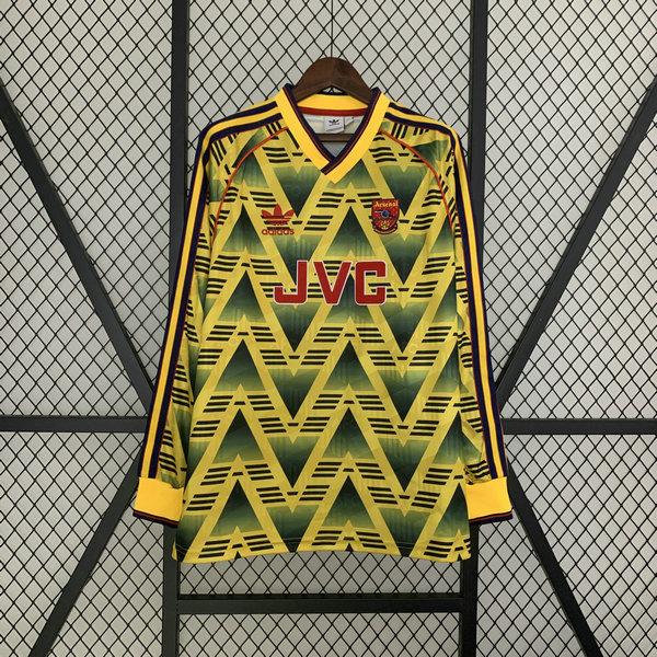 Camiseta Arsenal ML retro Segunda 1991-1993