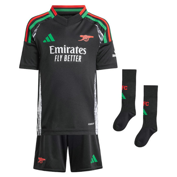 Camiseta Arsenal Ninos Segunda Equipacion 2025 con calcetines