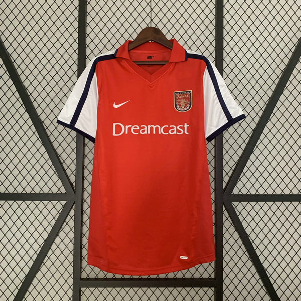 Camiseta Arsenal retro Primera 2001-2002