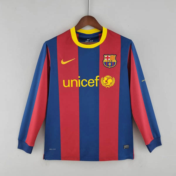 Camiseta Barcelona ML retro Primera 2010-2011