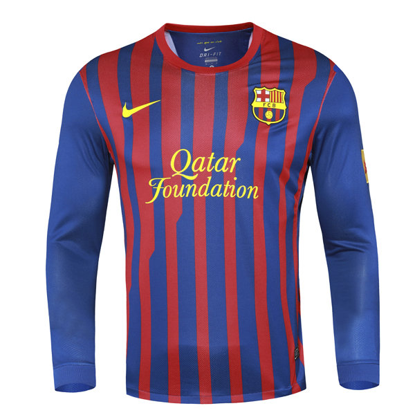 Camiseta Barcelona ML retro Primera 2011-2012