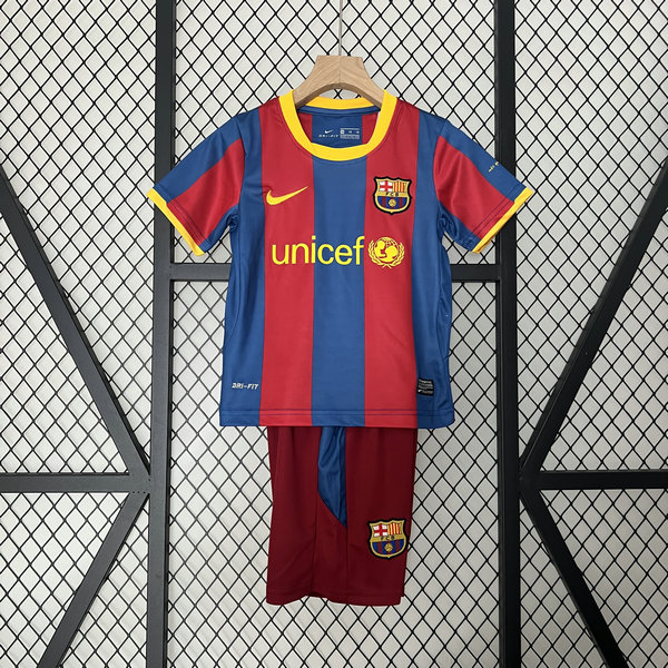 Camiseta Barcelona Ninos retro Primera 2010-2011