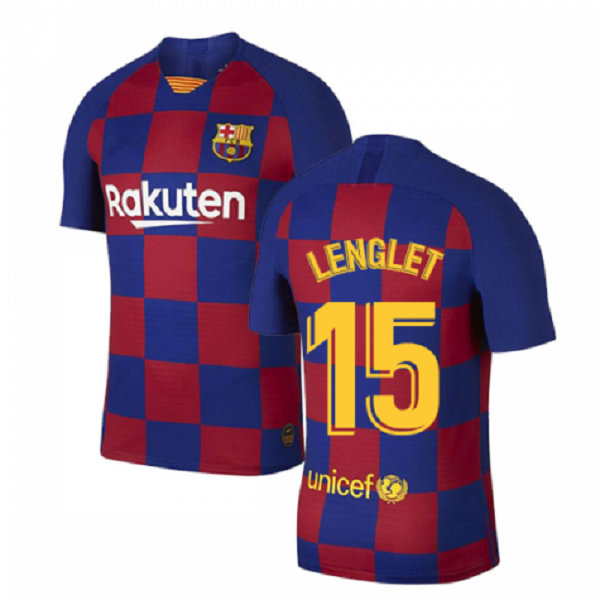 Camiseta Barcelona Primera Equipacion Lenglet 2019-2020