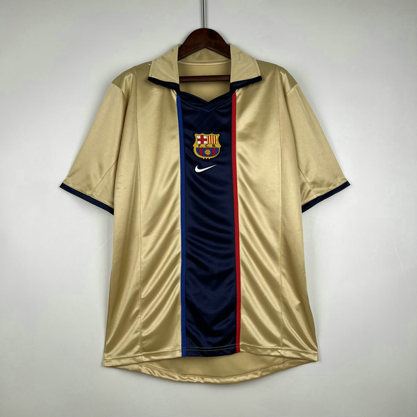 Camiseta Barcelona retro Segunda 2001-2002