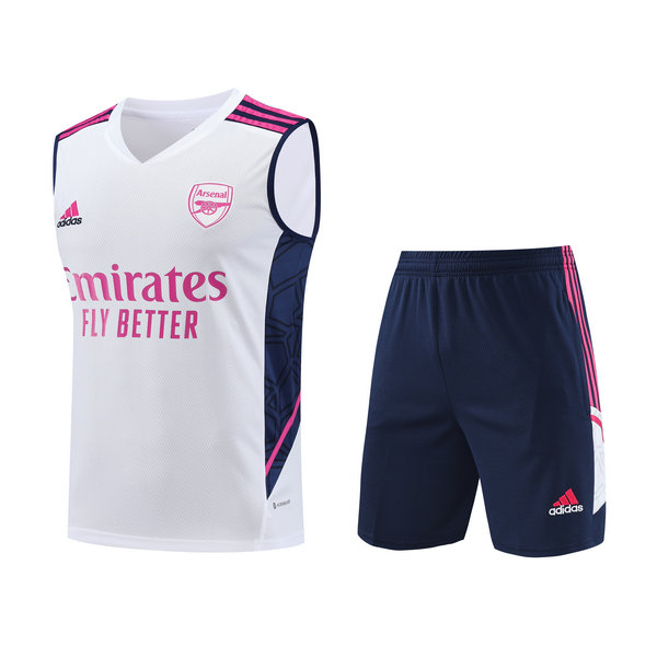 Camiseta Chaleco Arsenal Blanco 2023-2024