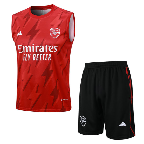 Camiseta Chaleco Arsenal rojo 2023-2024