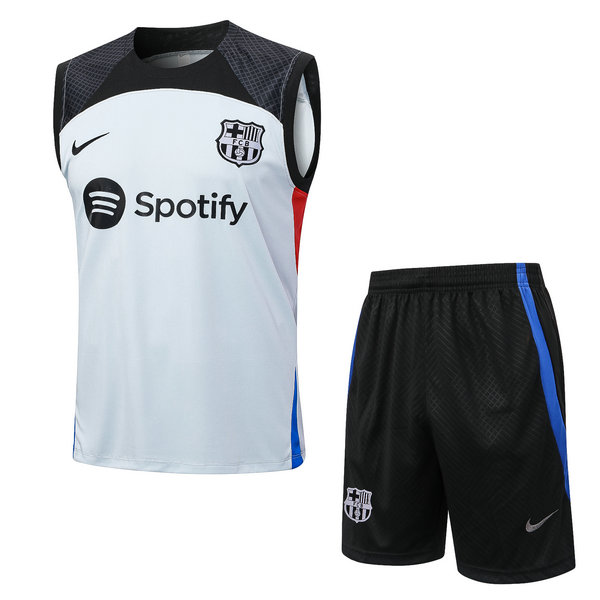 Camiseta Chaleco Barcelona gris 2023-2024