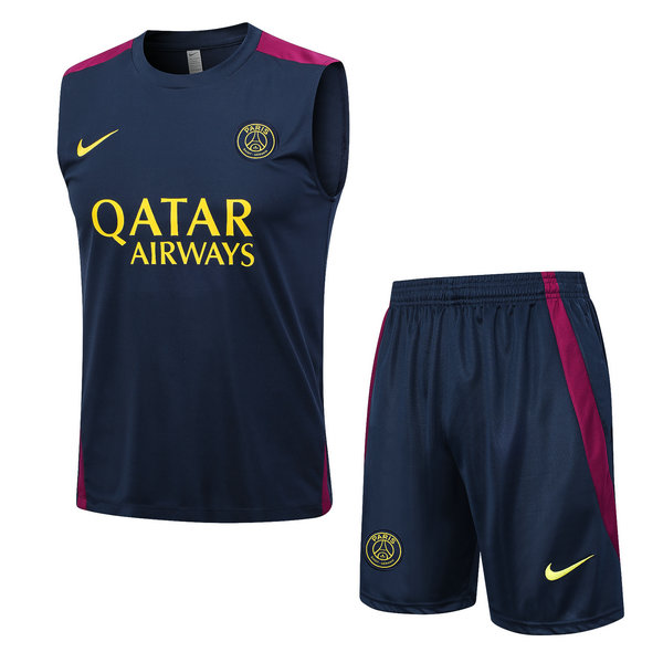 Camiseta Chaleco PSG Azul oscuro 2023-2024