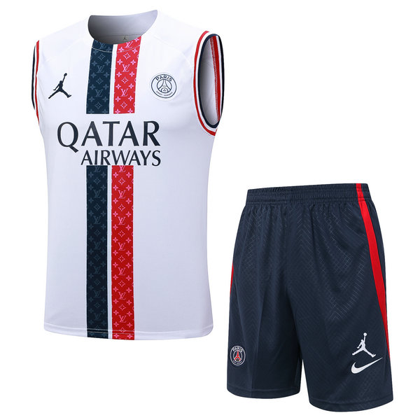 Camiseta Chaleco PSG Blanco 2023-2024