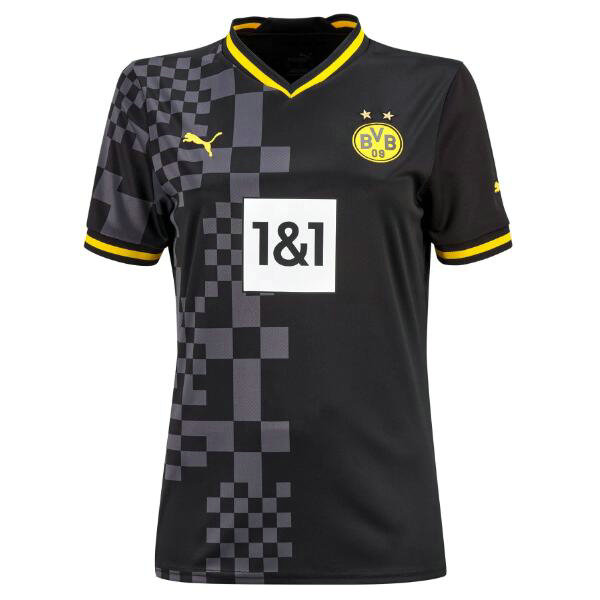 Camiseta Dortmund Mujer Segunda Equipacion 2022-2023