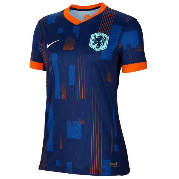 Camiseta Holanda Mujer Equipacion Segunda Euro 2024