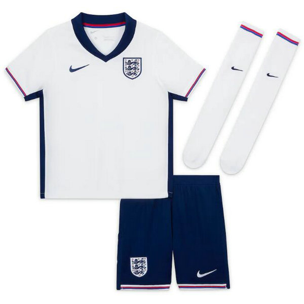 Camiseta Inglaterra Ninos Primera Equipacion 2025 con calcetines