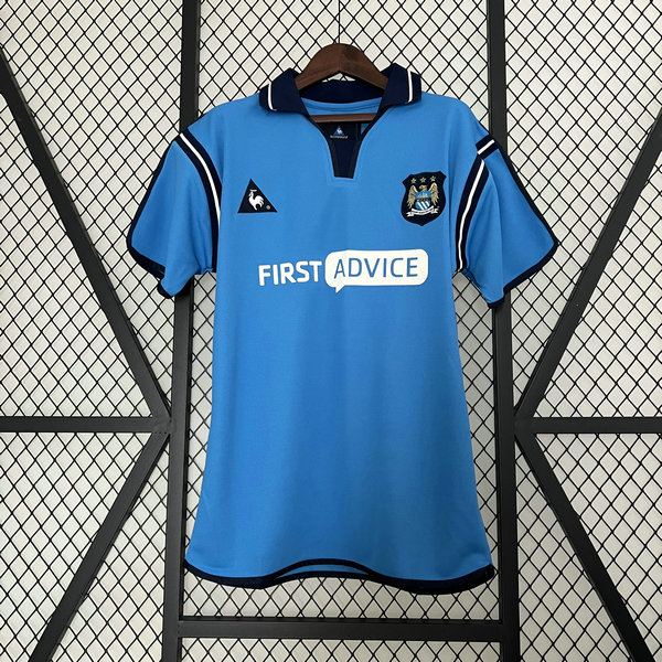 Camiseta Manchester City retro Primera 2002-2003