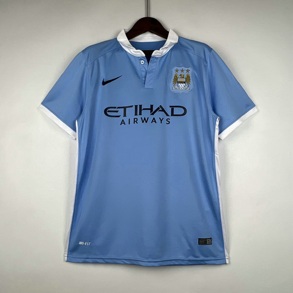 Camiseta Manchester City retro Primera 2015-2016