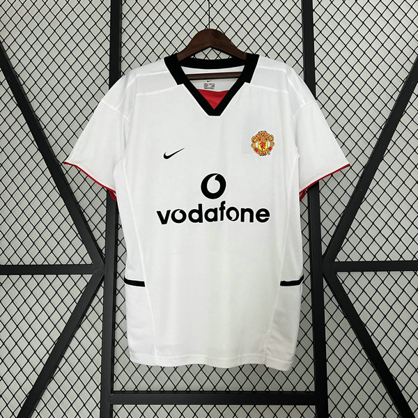 Camiseta Manchester United retro Segunda 2002-2003