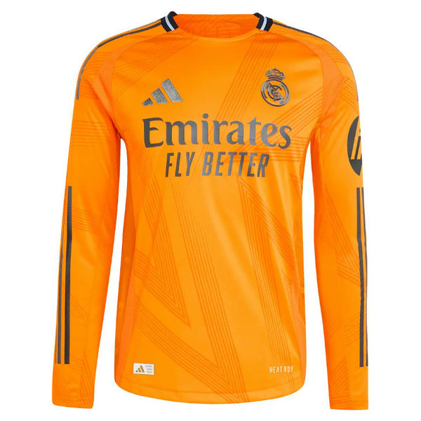 Camiseta Real Madrid Manga Larga Segunda Equipacion 2024-2025