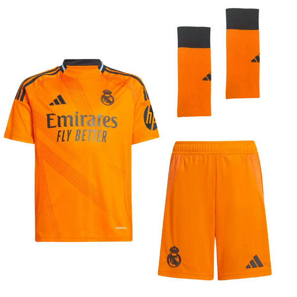 Camiseta Real Madrid Ninos Segunda Equipacion 2025 con calcetines