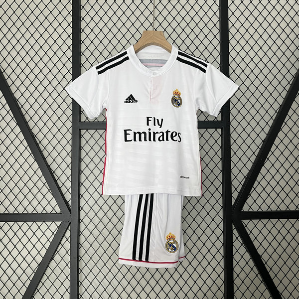 Camiseta Real Madrid Ninos retro Primera 2014-2015