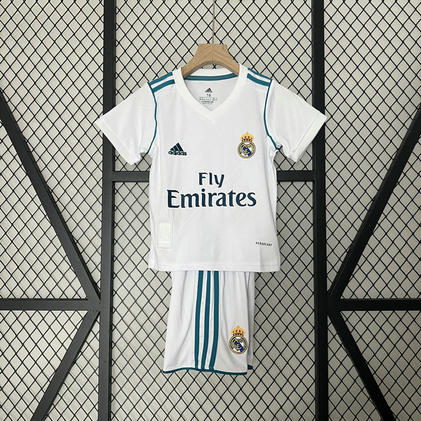 Camiseta Real Madrid Ninos retro Primera 2017-2018