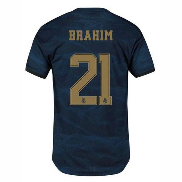 Camiseta Real Madrid Segunda Equipacion Brahim 2019-2020