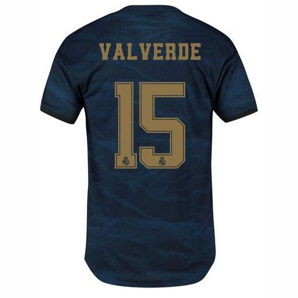 Camiseta Real Madrid Segunda Equipacion Valverde 2019-2020