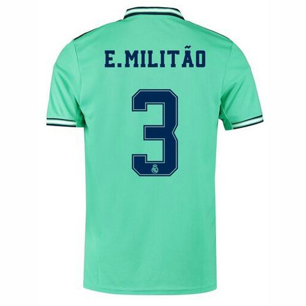 Camiseta Real Madrid Tercera Equipacion E. Militao 2019-2020