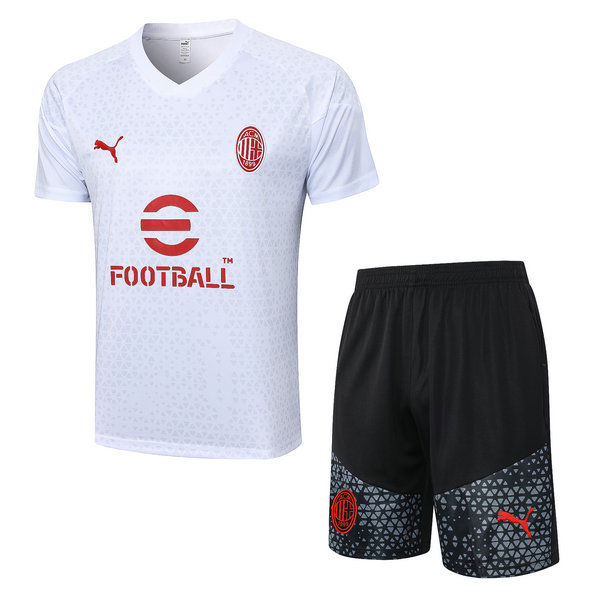 Camiseta entrenamiento AC Milan Blanco 2023-2024