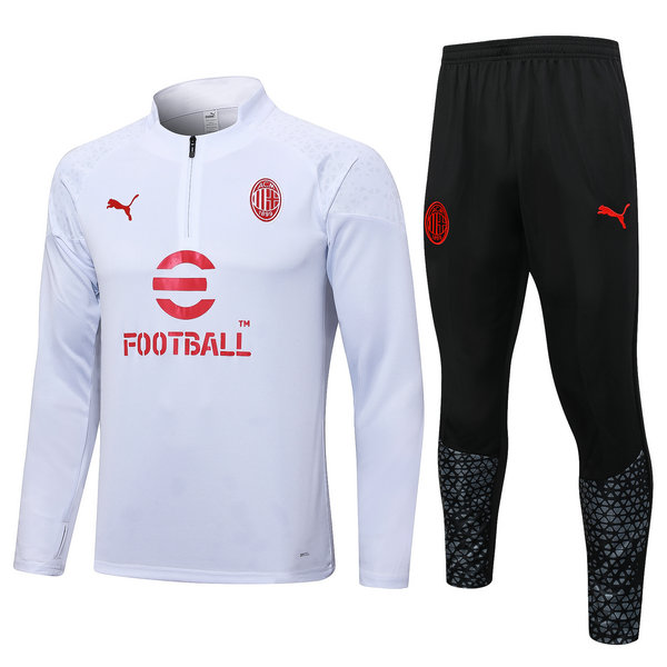 Camiseta entrenamiento AC Milan ML Blanco 2023-2024