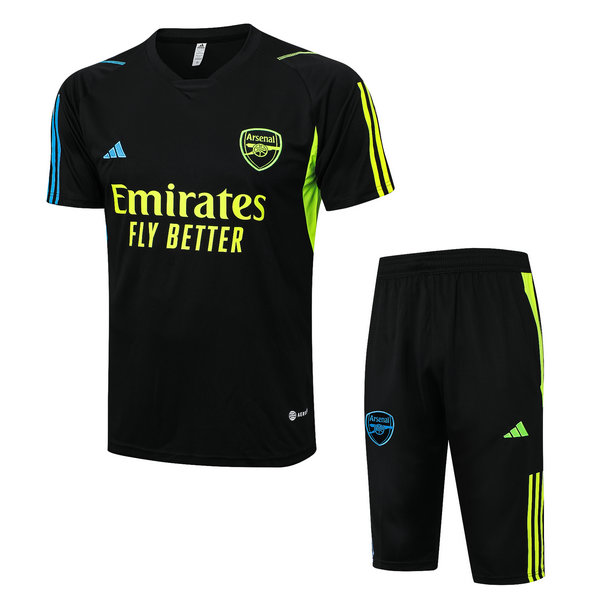 Camiseta entrenamiento Arsenal negro-01 2023-2024