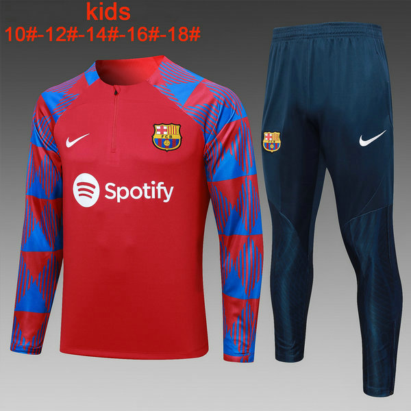 Camiseta entrenamiento Barcelona ML Ninos rojo 2023-2024