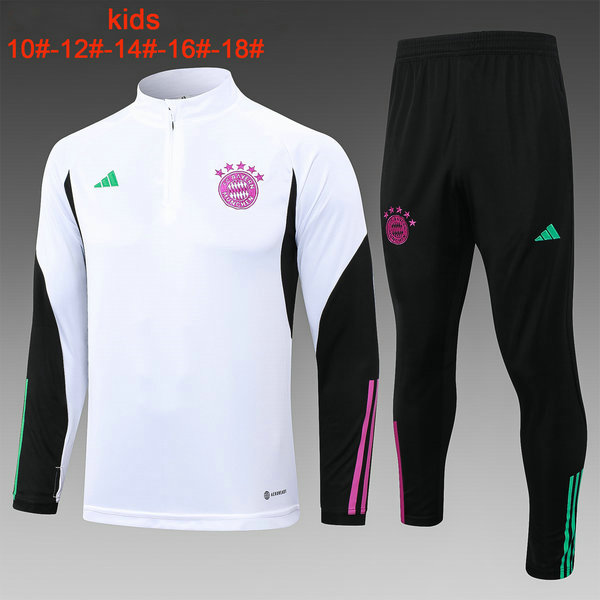 Camiseta entrenamiento Bayern Munich ML Ninos Blanco 2023-2024