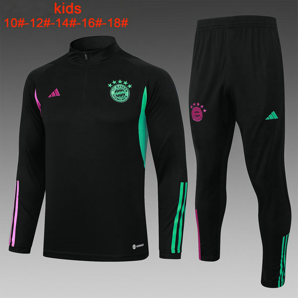 Camiseta entrenamiento Bayern Munich ML Ninos negro 2023-2024