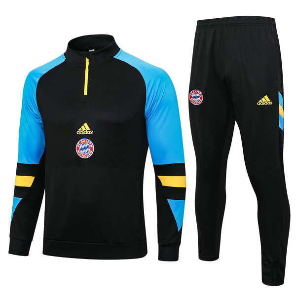 Camiseta entrenamiento Bayern Munich ML negro-01 2023-2024