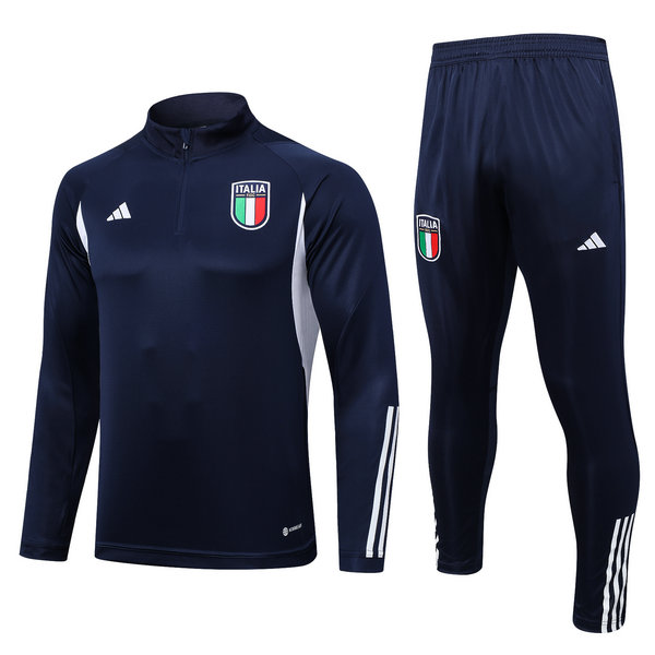 Camiseta entrenamiento Italia ML Azul oscuro 2023-2024