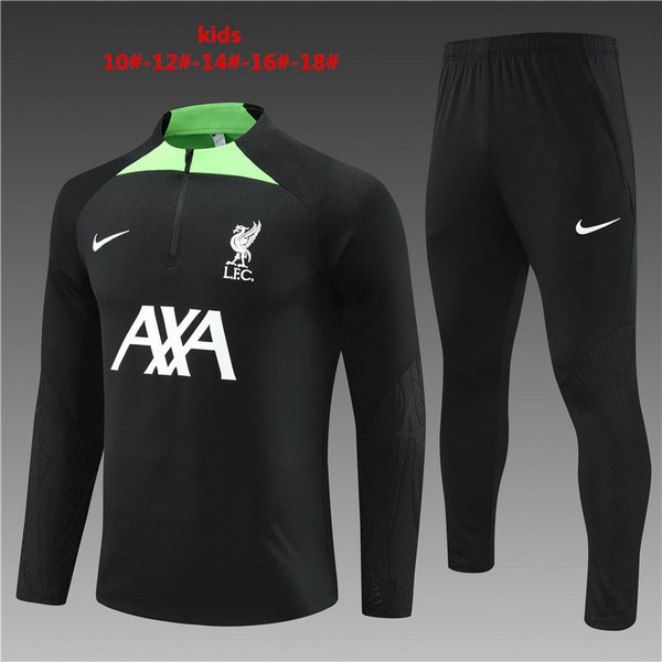 Camiseta entrenamiento Liverpool ML Ninos negro 2023-2024