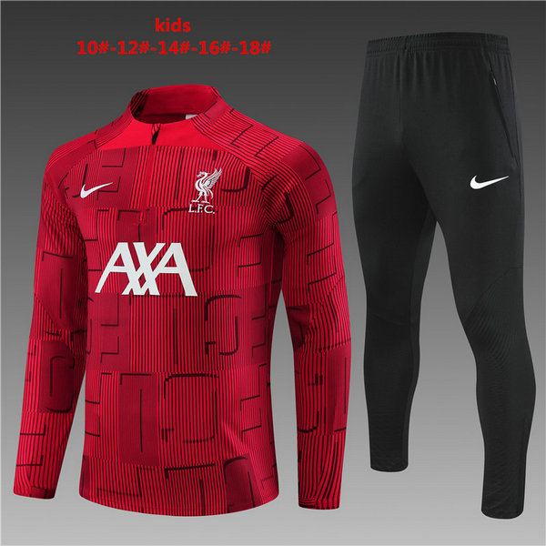 Camiseta entrenamiento Liverpool ML Ninos rojo 2023-2024