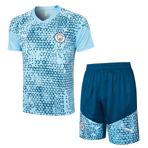 Camiseta entrenamiento Manchester City Azul claro 2023-2024