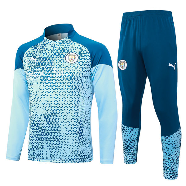 Camiseta entrenamiento Manchester City ML Azul claro 2023-2024