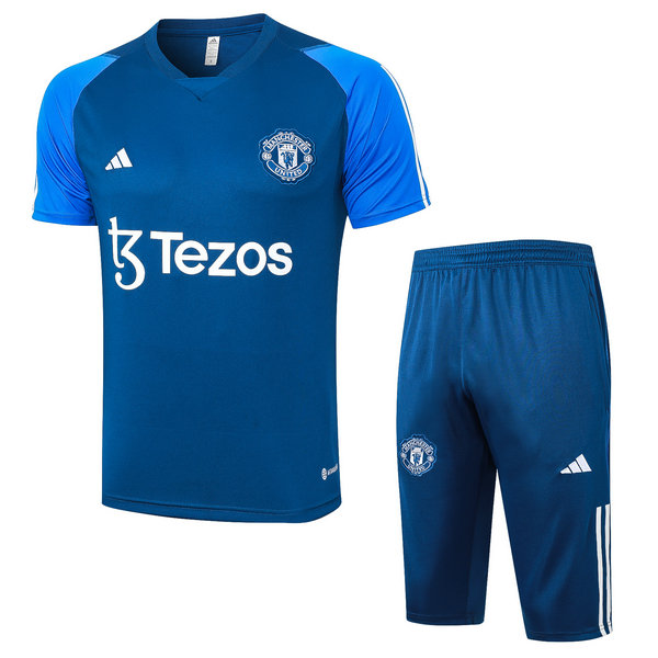 Camiseta entrenamiento Manchester United Azul oscuro 2023-2024