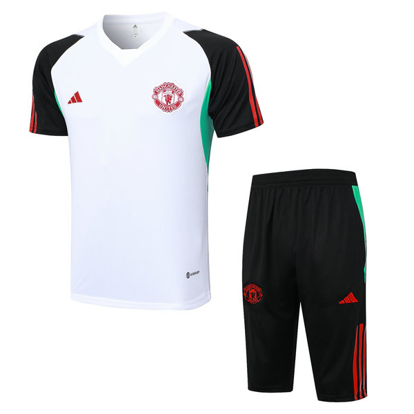 Camiseta entrenamiento Manchester United Blanco 2023-2024