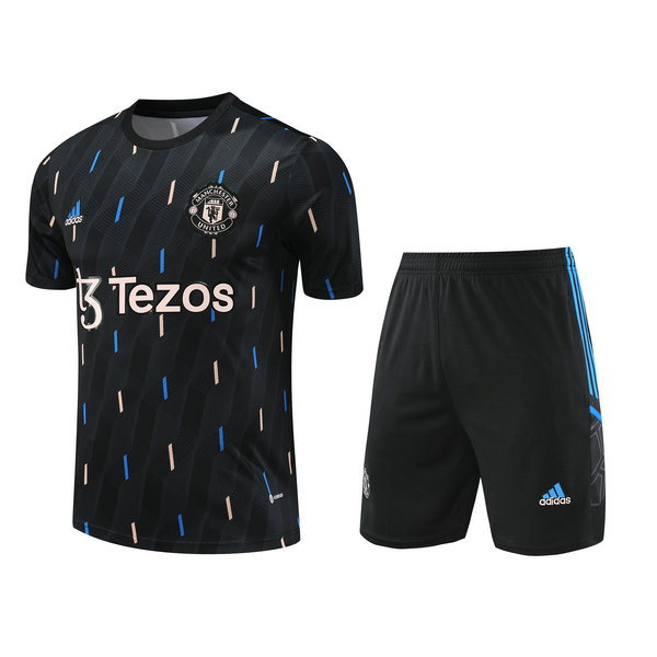 Camiseta entrenamiento Manchester United negro 2023-2024