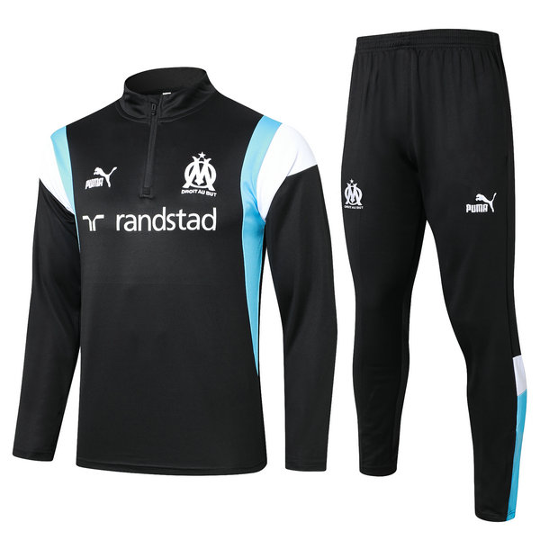 Camiseta entrenamiento Marsella ML negro 2023-2024