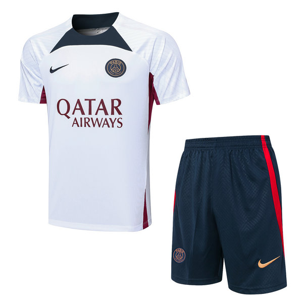 Camiseta entrenamiento PSG Blanco-01 2023-2024