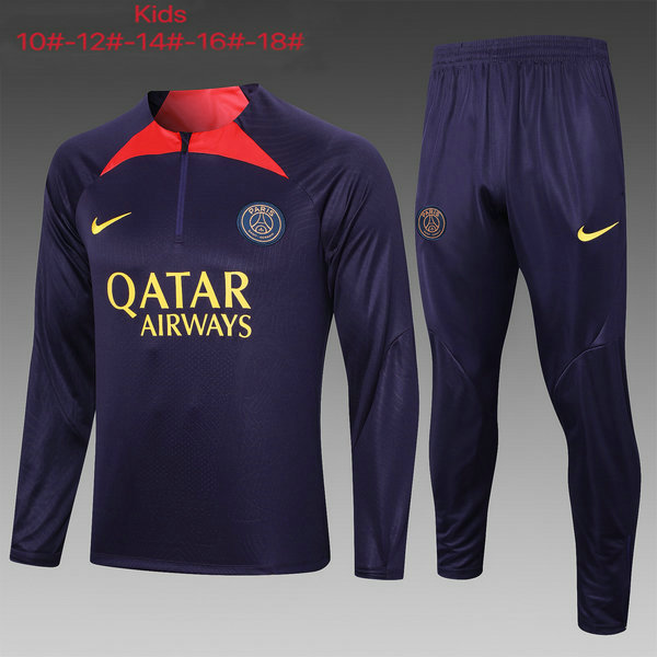 Camiseta entrenamiento PSG ML Ninos Purpura 2023-2024