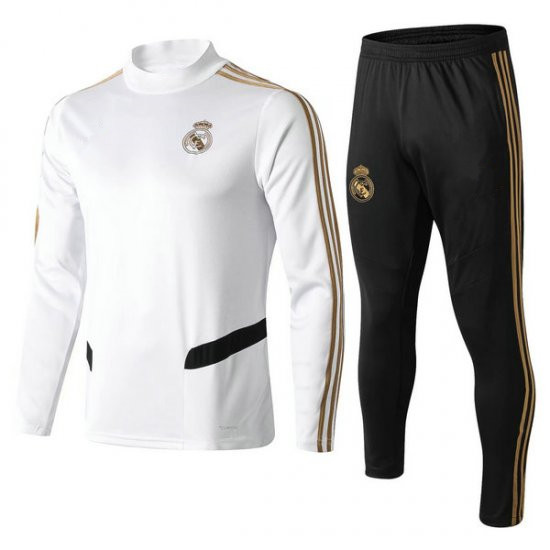 Camiseta entrenamiento Real Madrid ML Blanco 2019-2020