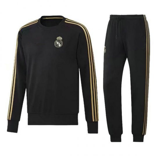 Camiseta entrenamiento Real Madrid ML Negro 2019-2020