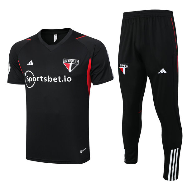 Camiseta entrenamiento Sao Paulo negro-01 2023-2024