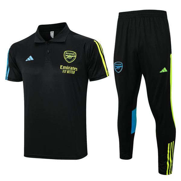 Camiseta polo Arsenal negro 2023-2024