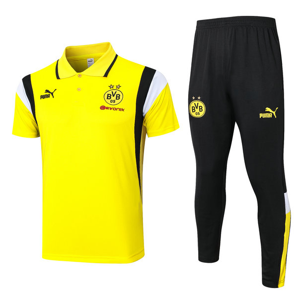 Camiseta polo Dortmund Amarillo-01 2023-2024